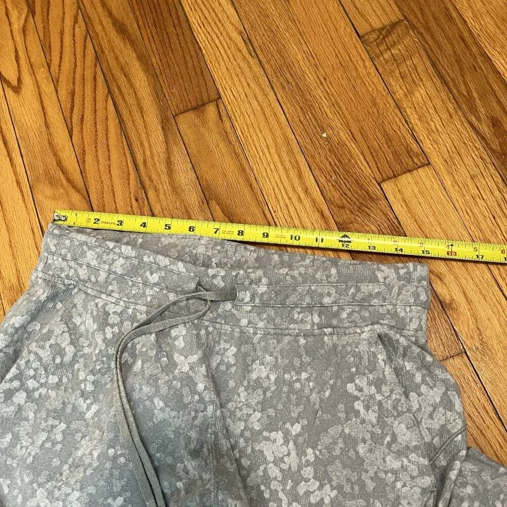 Lululemon‎ Ready to Rulu Jogger Crop Speckle Spritz Jacquard Rhino Grey Silver